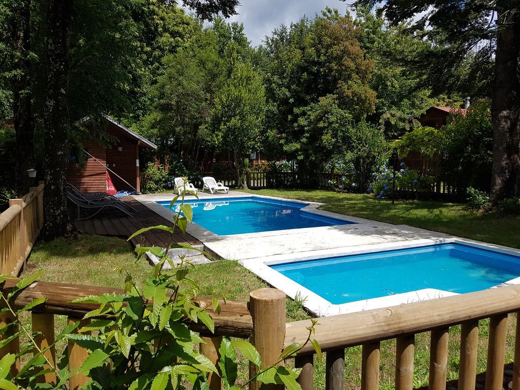 Cabanas Santa Maria Pucón Exteriör bild